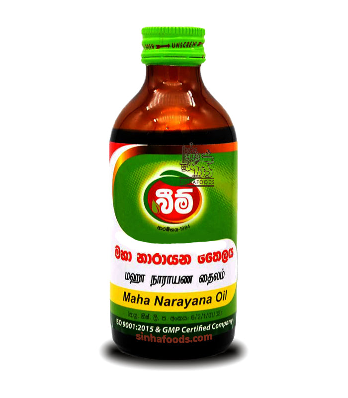 Beam-Maha Narayana Oil-180ml Sinhafoods