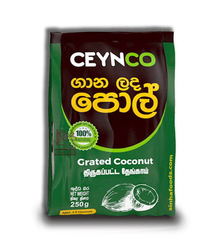 Ceynco Dehydrated Grated Coconut 250g Sinhafoods