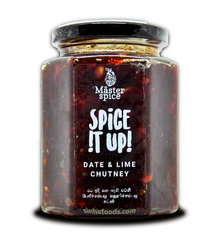 Master Spice-Date & Lime Chutney-300g Sinhafoods