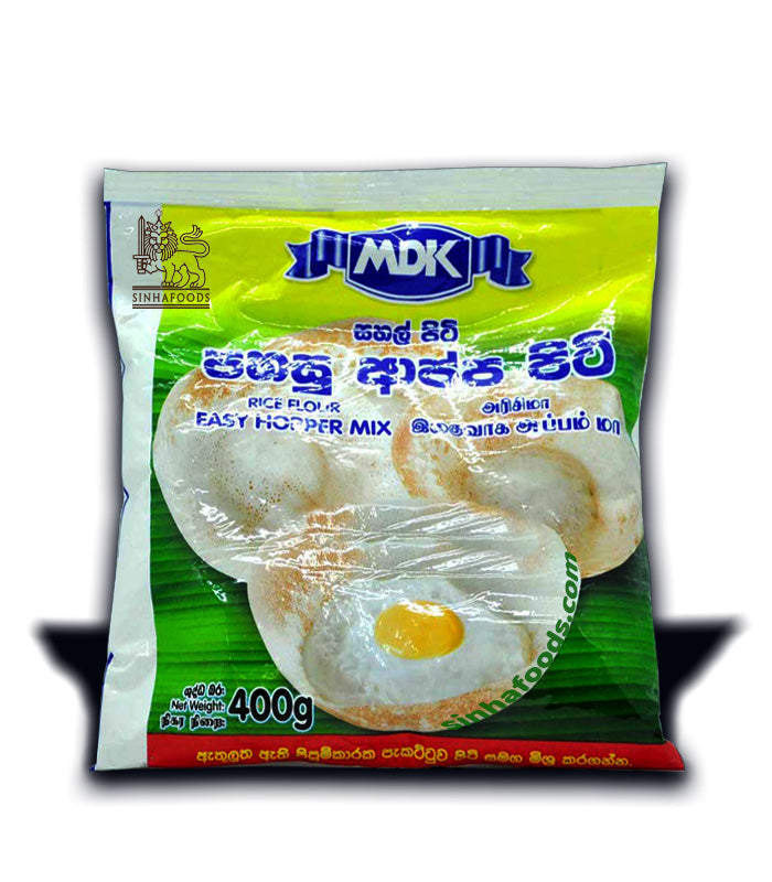 MDK - Rice Flour Easy Hopper Mix 400g Sinhafoods