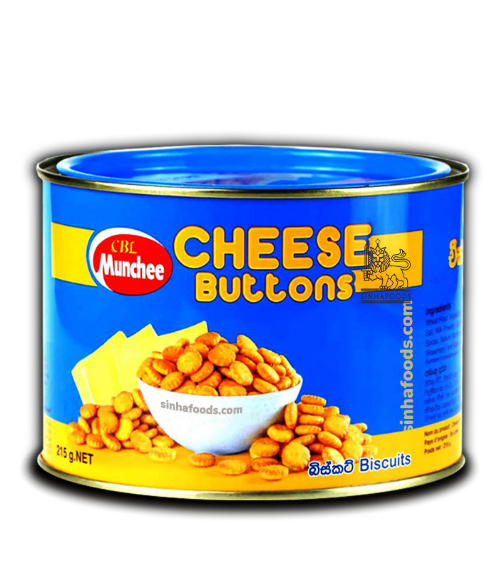 Munchee Cheese Buttons 215g Sinhafoods