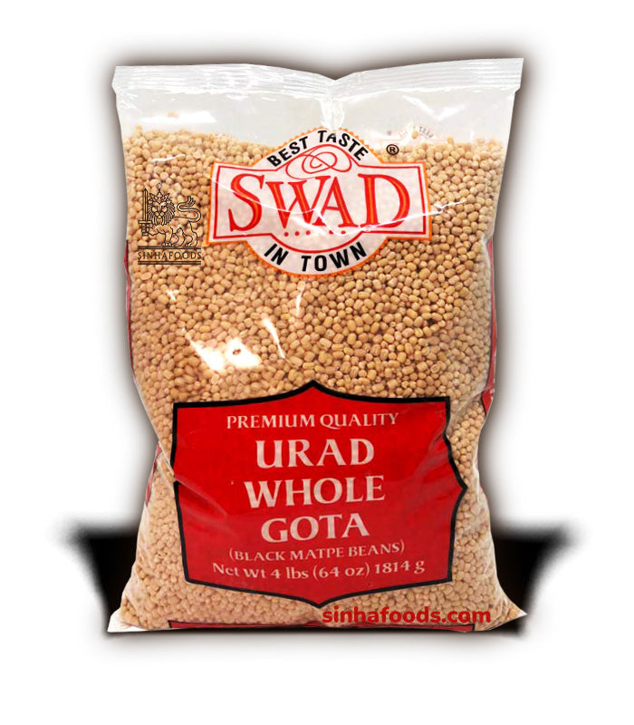 SWAD-Urad Whole Gota-Black Matpe Beans-4LB Sinhafoods