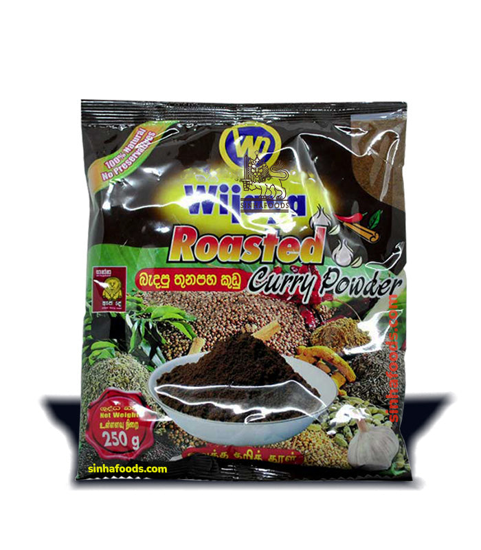 Wijaya Roasted Curry Powder-250g Sinhafoods